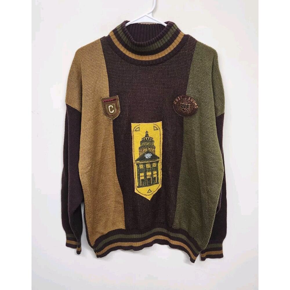 Cosi Collection Cosi Luomo 100% Acrylic Sweater Men's Large Vintage 90's 1484